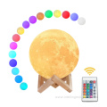 3D Printing Remote Controlled Dimmable Moon Light